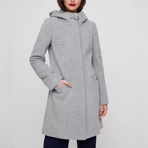 BABATON pierce vicuna wool cashmere blend coat size XS - gray